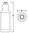 #710 BULB TOP ROUND from Plastic Bottle Corporation